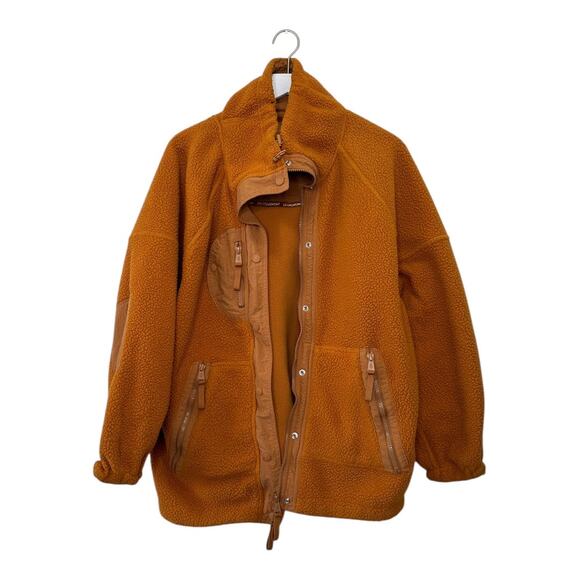 Free People Movement Hit The Trails Fleece Jacket Size Small - Picture 1 of 8